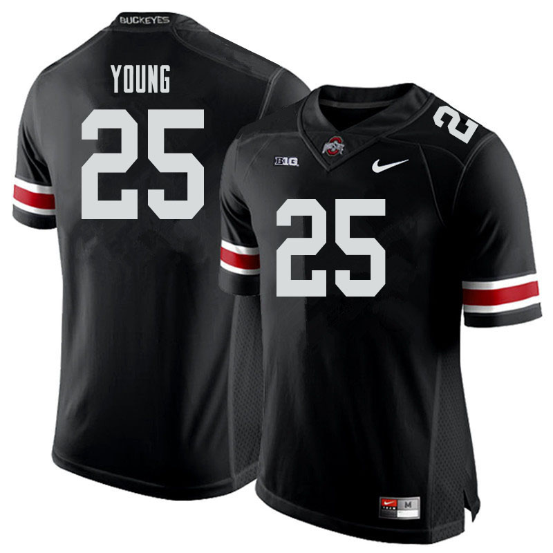 Men #25 Craig Young Ohio State Buckeyes College Football Jerseys Sale-Black